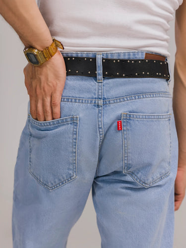 The Everyday Straight Fit Denim in Vintage Blue, image 4