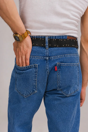 The Everyday Straight Fit Denim in Classic Blue, image 4