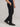 Pleat Please Straight Fit Trouser in Jet Black, image 3