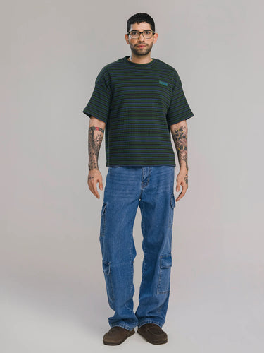 Frequency Drop Tee in Multi-Toned Green, image 2